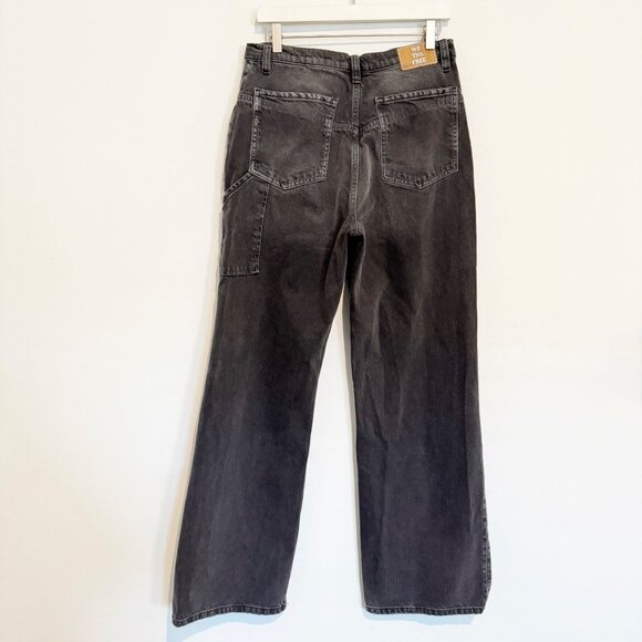 We The Free Denim Tinsley Baggy High Rise Straight Utility Jeans Free People 30 - Picture 11 of 12